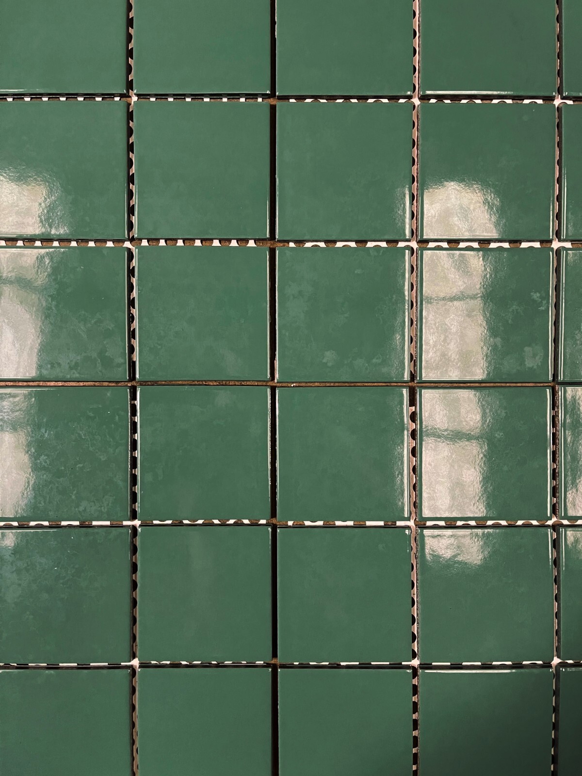 Dark Teal Green 3 7/8″ x 3 7/8″ Tile 10 SQ FT Wall Remodel Crafts Ceramic C# 552