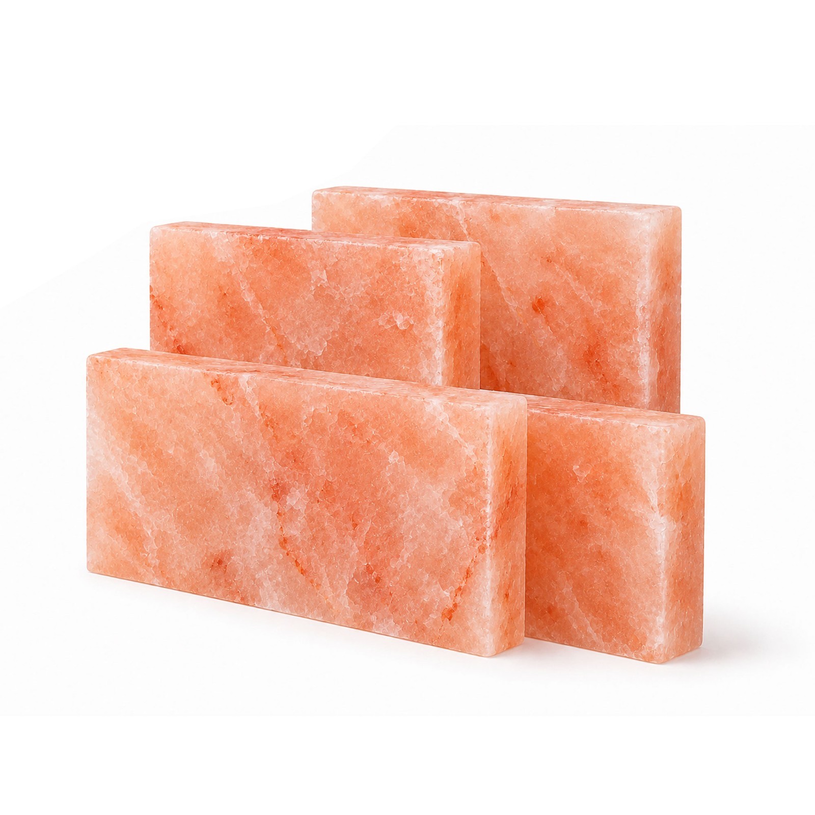 Himalayan Salt Tiles 8x4x1 Pack of 20 for Home Decor Spa Sauna Salt therapy Room