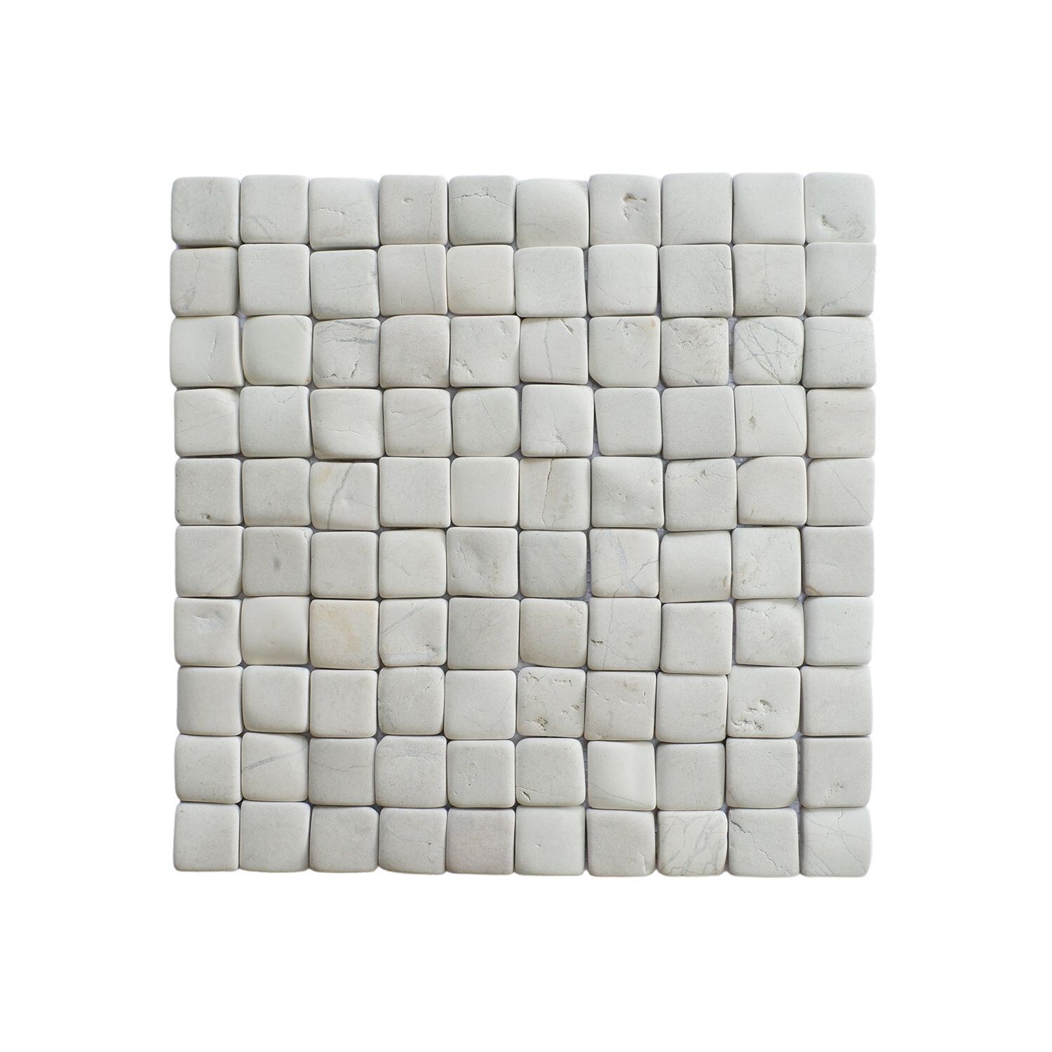 Molar 3 White Natural Stone Mosaic Wall & Floor Tile ($16.34/SqFt)