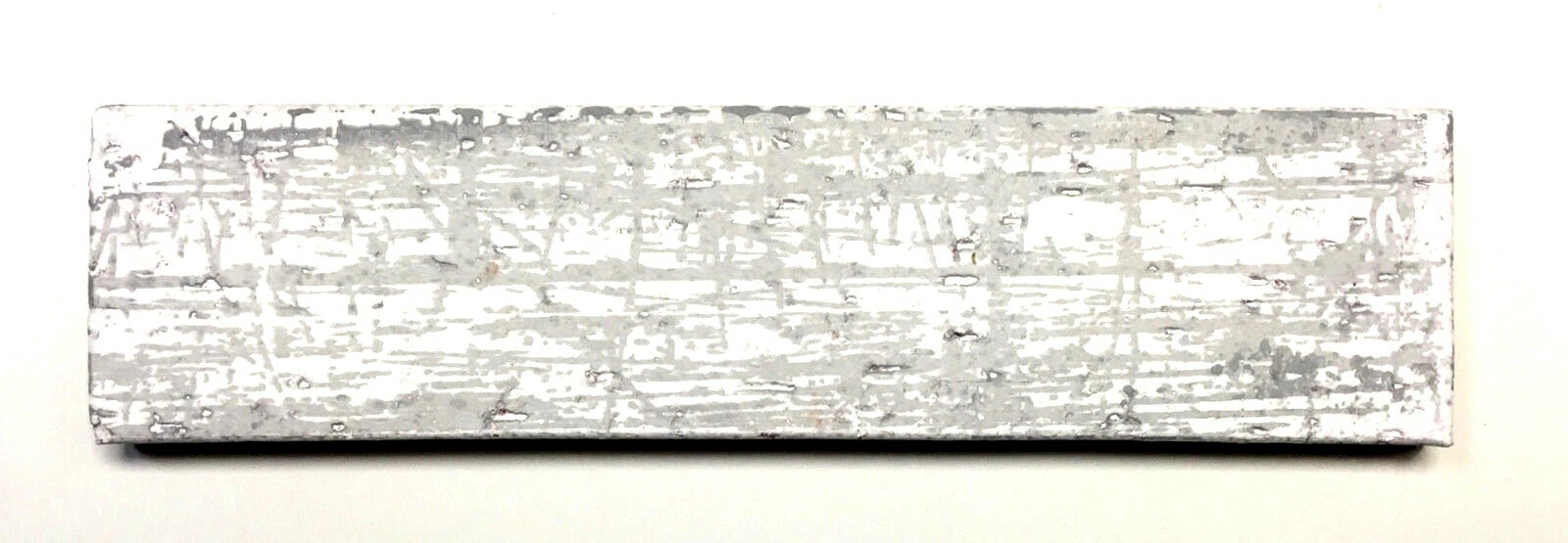 2.5×9.5 White Frost Matte Glazed Extruded Textured Brick Field Tile (Box of 10)