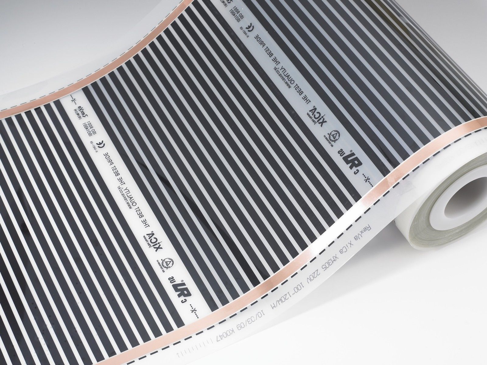 Carbon Warm Floor Heating Film Kit 60 sq ft 120V