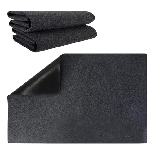 Car Oil Spill Mat, Slip-Resistant & Absorbent Heavy-Duty Garage Floor Mat,