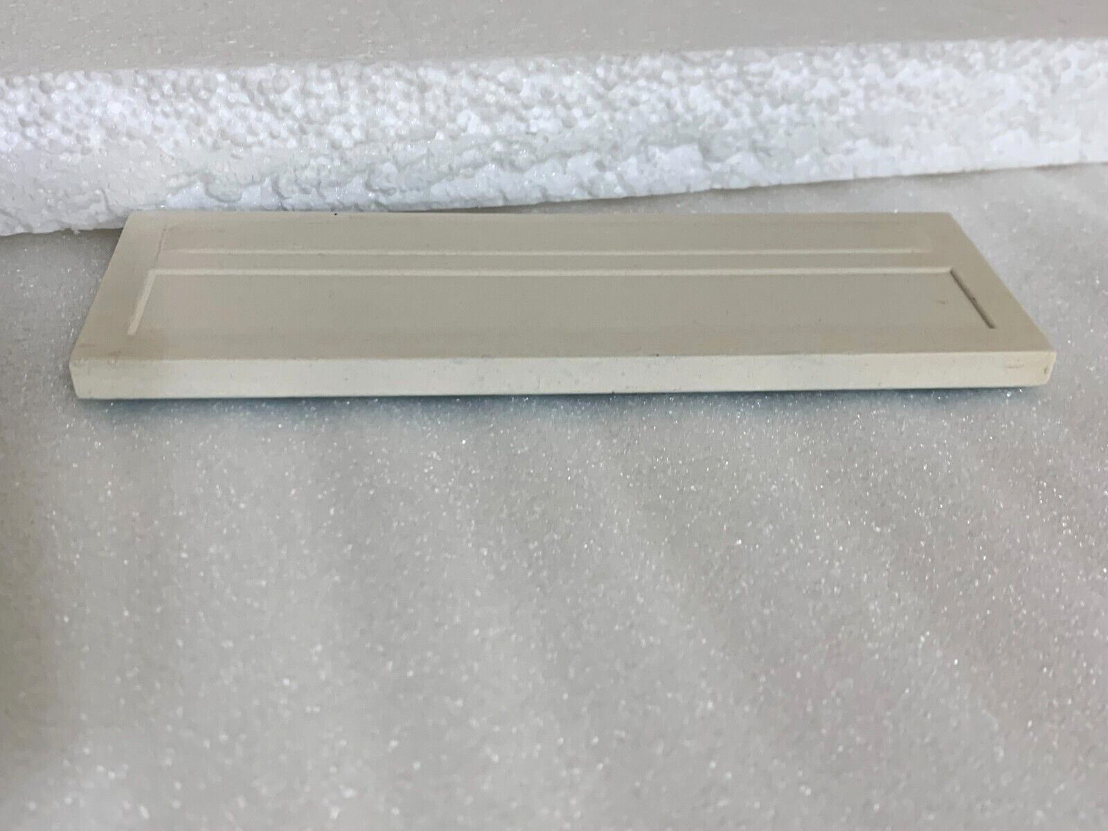 Vintage Stylon ceramic Stardust Blue 2″ x 6″ Flat Surface Bullnose Gloss *2*pcs