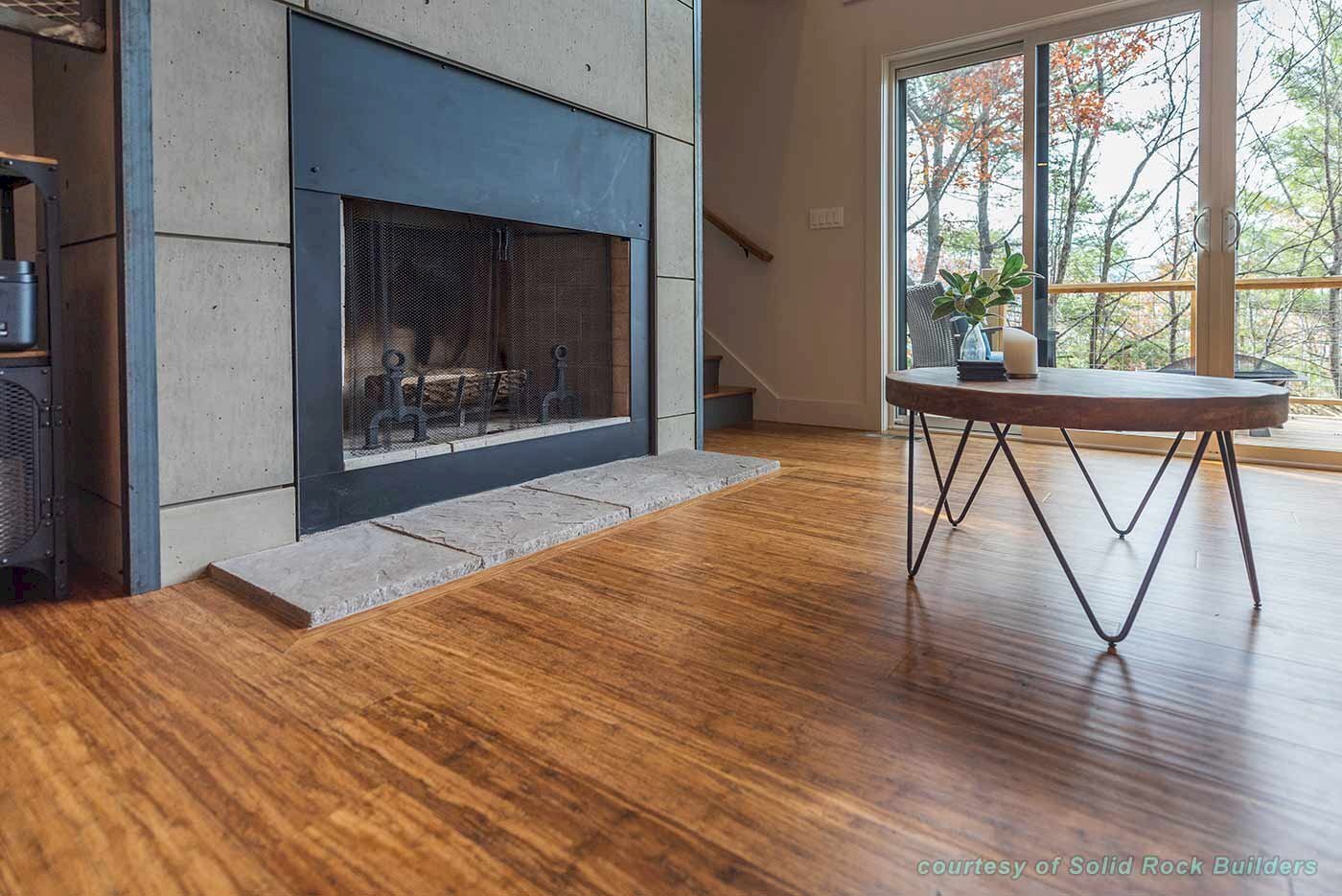 8″ Sample Piece – Ambient® Carbonized Antiqued Bamboo Flooring (Sample)
