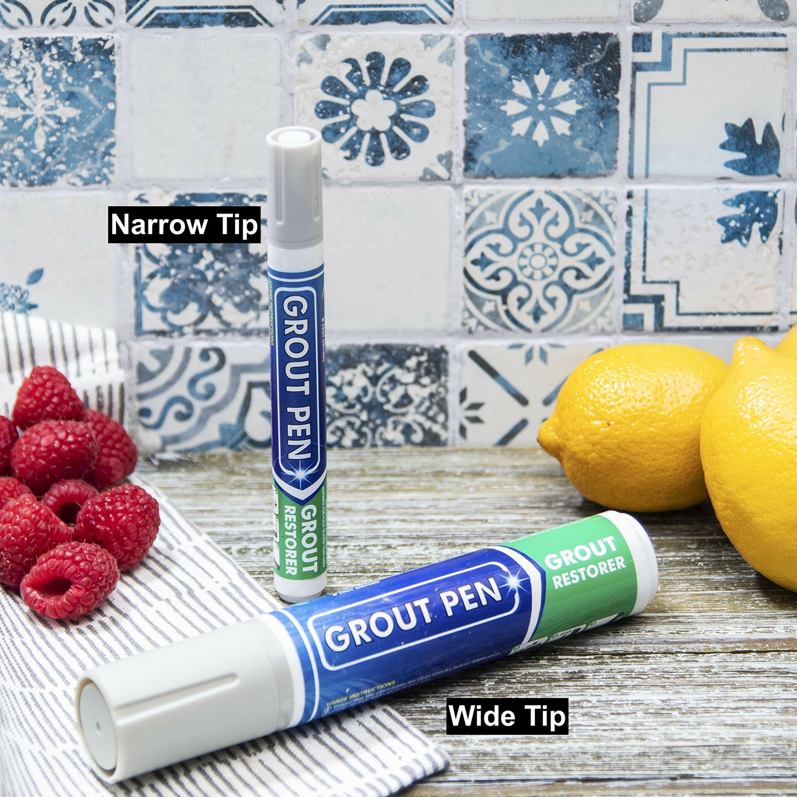 Grout Pen Light Grey Tile Paint Marker: Tile Grout Colorant Pen – Wide Tip