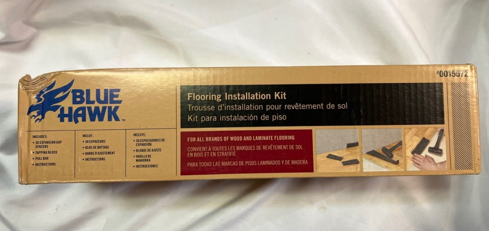 Blue Hawk 4-Pack Flooring Installation Kit