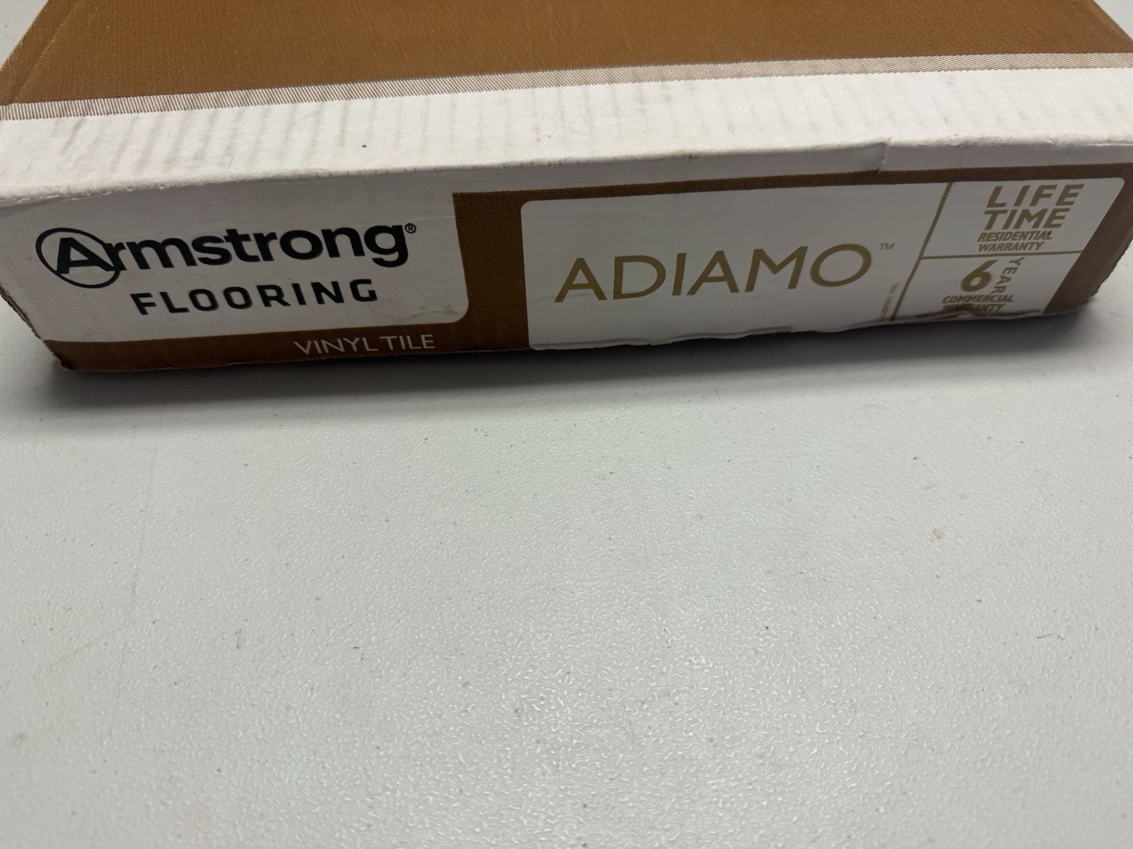 Armstrong Flooring Adiamo Tile 12 X 12 Subtle Grey Gray 24 Pc New Old Stock