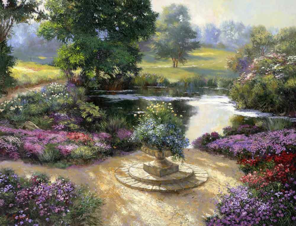 Landscape Accent & Decor Tile Nenad Mirkovich Garden Art NMA030AT