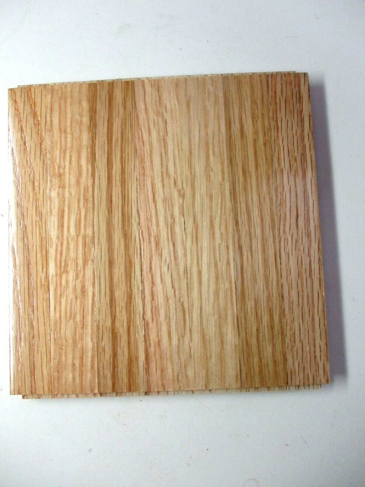 1 Bruce 6″x6″ Tile 7/16″ Glue Foam Pad AHS100 Desert 7 Finger Strip Oak Parquet