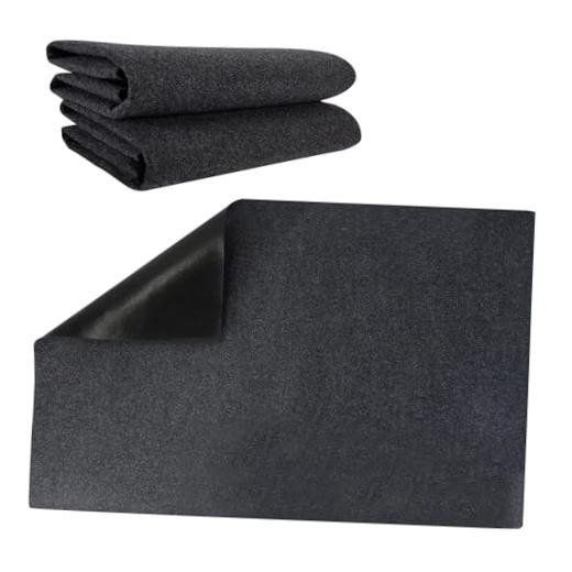 Car Oil Spill Mat, Slip-Resistant & Absorbent Heavy-Duty Garage Floor Mat,