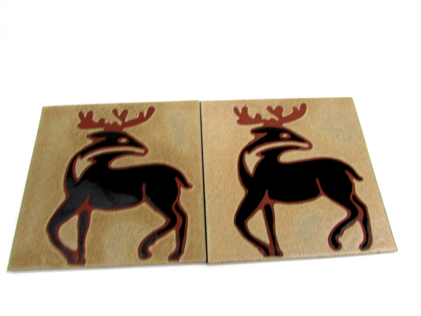 Antelope Ceramic Accent & Decor Wildlife Tile Made in Italy 5 3/4″X 5 3/4″