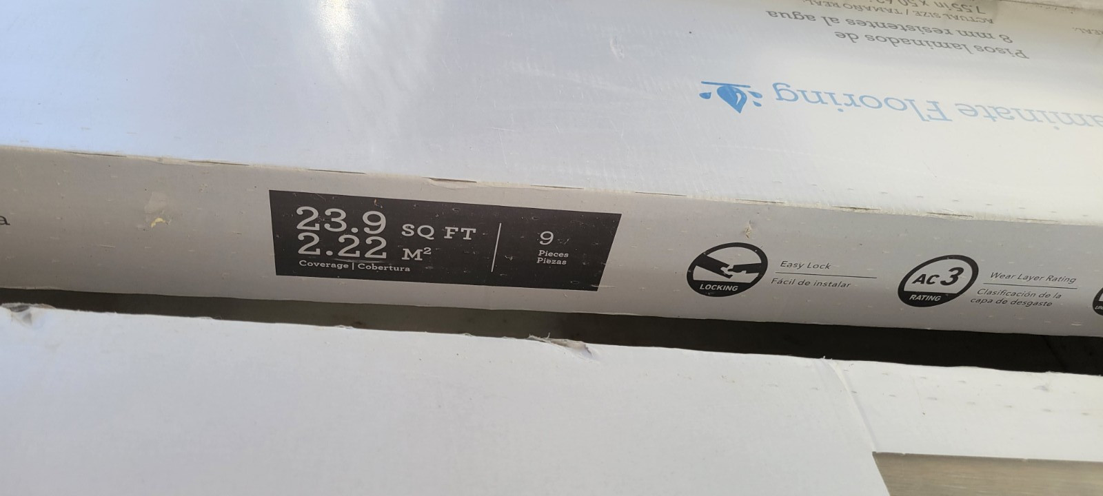 Allen Roth (Lowes) Urbanite Oak Water Resistant Laminate Flooring Click Lock