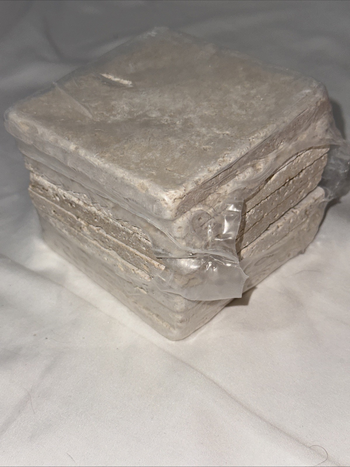 Jeffery Court Inc 4 X 4 Travertino Light Tile. 1 sf