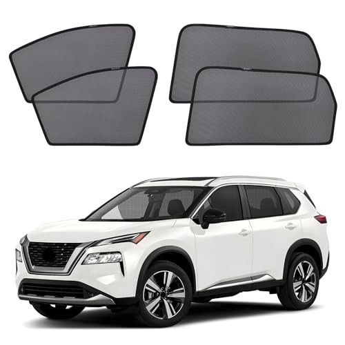 Rogue Window Shades for 2021-2023, 4PCS Side Window Sun Rogue(2021 -2023)