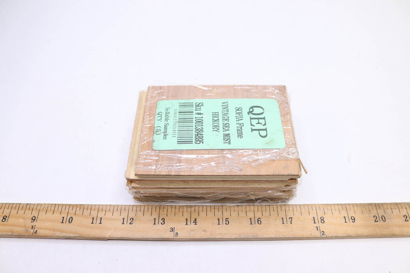 (5-Pk) QEP SOF/A-Frame Vintage Sea Mist Hickory 1001384895
