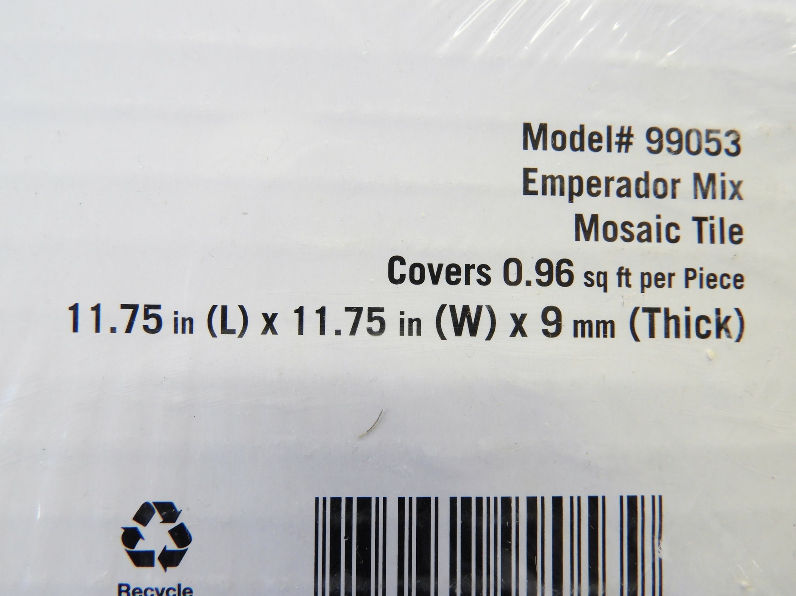(10 sq ft) Emperador Mossaic Tile Back Splash Marble 10x 11.75″x11.75″x9mm