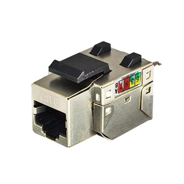 CAT6 Keystone Jack Shielded Wall Plate Module UL Listed
