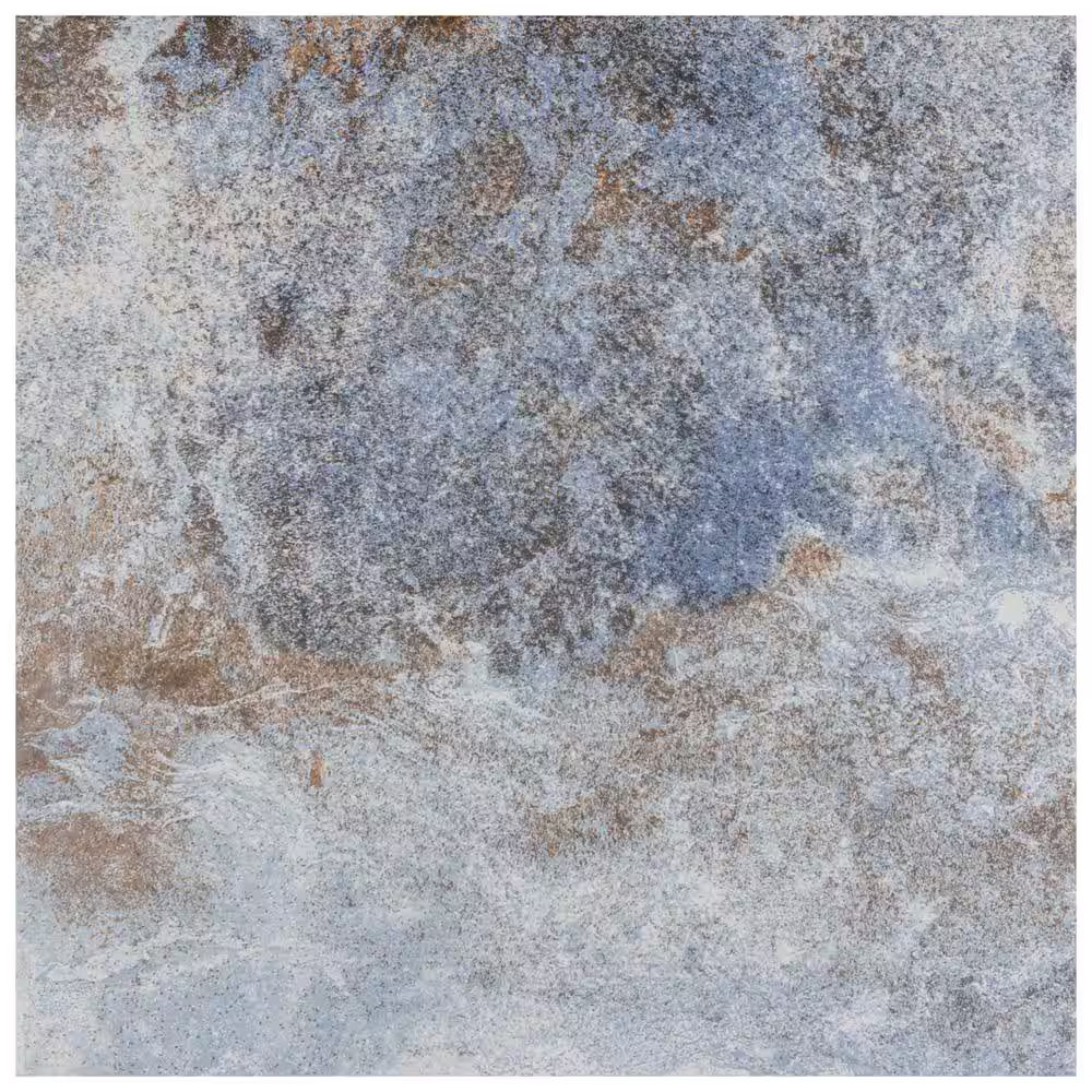 Biotech Ocean Coral Bay Matte 12 In. X 12 In. Porcelain Floor and Wall Tile (11.