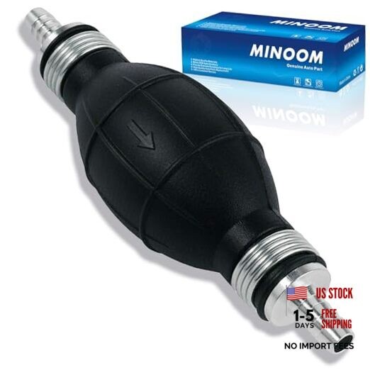 Fuel Pump Hand Primer Bulb – Rubber & Aluminum – Suitable for – Fuel Pump