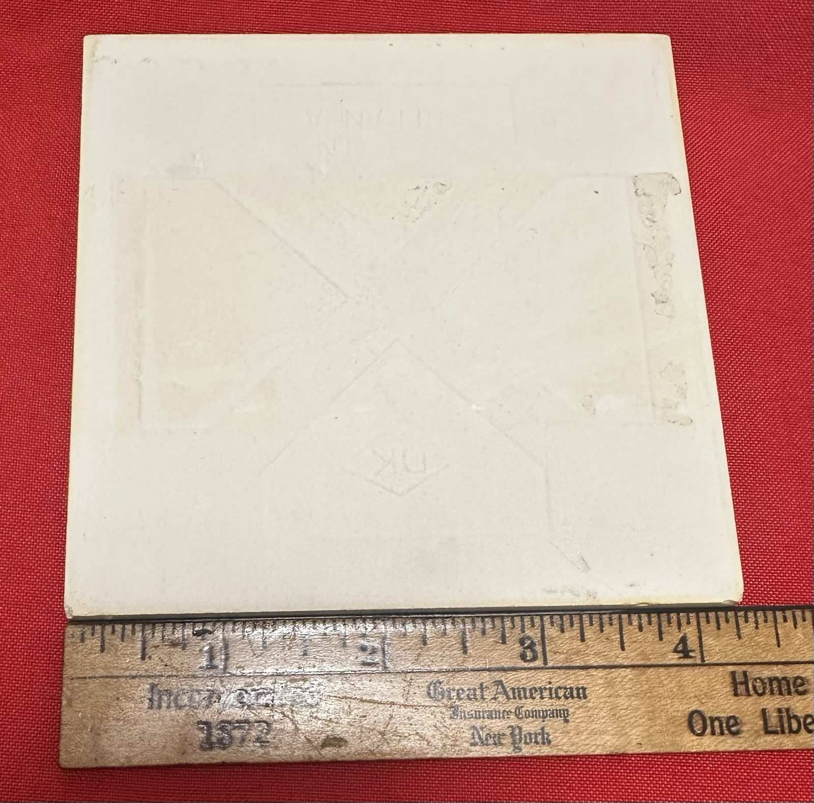 1 pc. 3/16″ Thickness: Vintage White 4-1/4″ Glossy Ceramic Bullnose Trim Tile