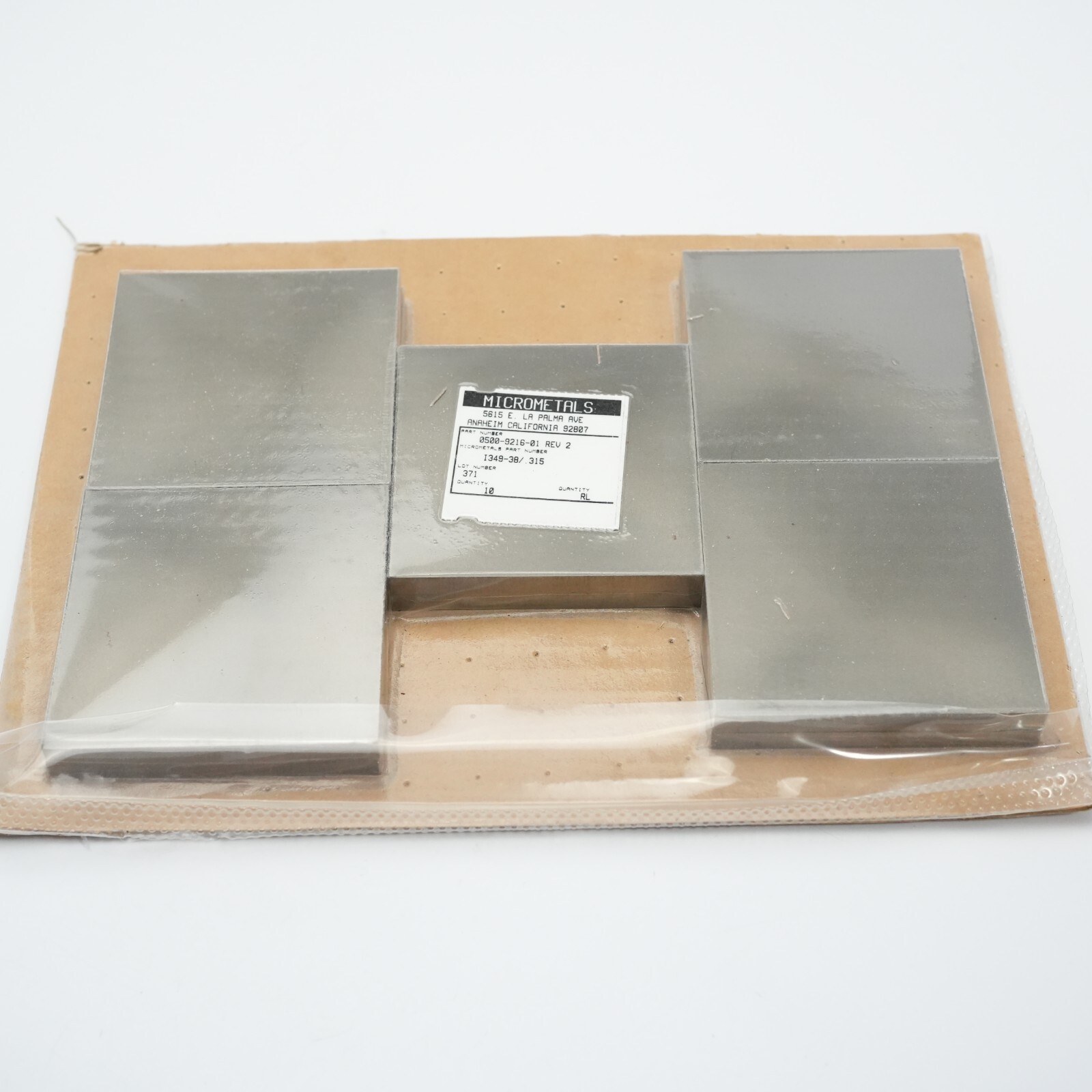 Micrometals I349-38/.315 Floor Shield Tile 3.5″ X 3.5″ Sensormatic ZPFLOORSHLD