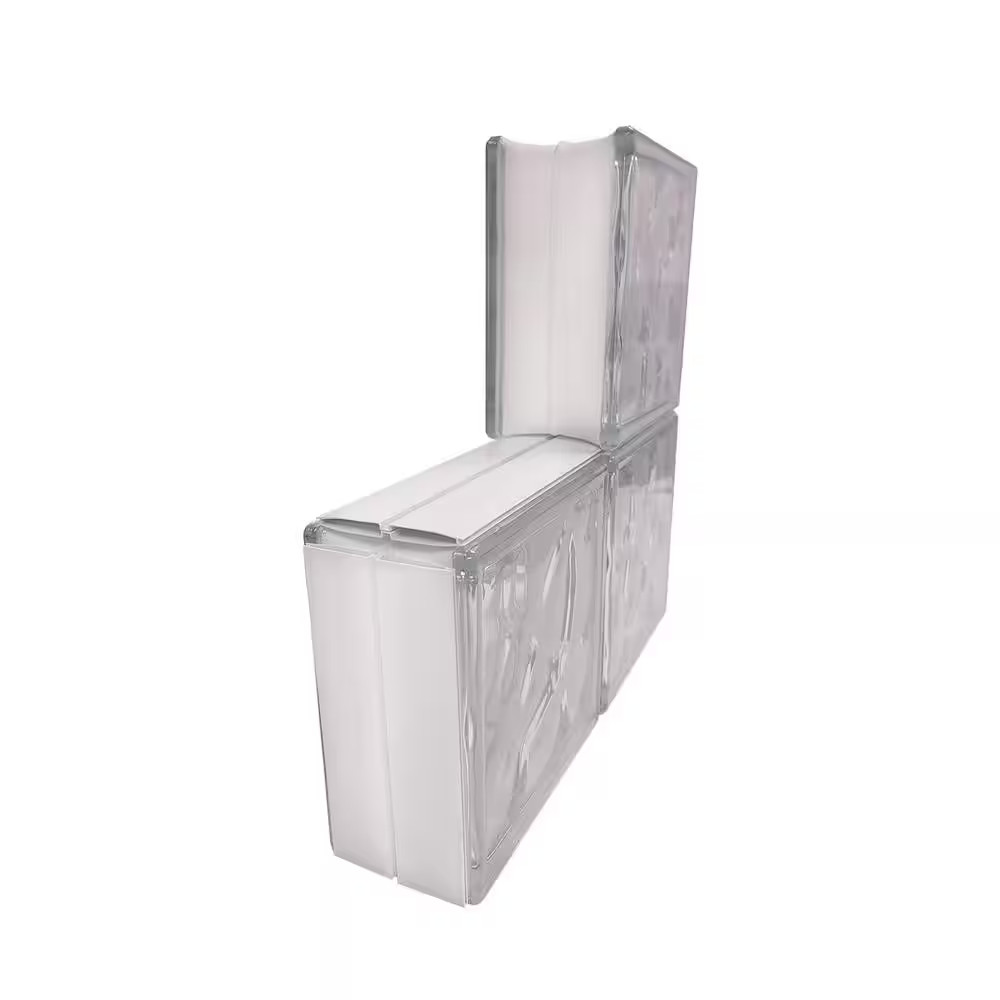 4 In. Thick Series 7.25 In. Veritcal Silicone System Glass Block Spacers (10-Pac
