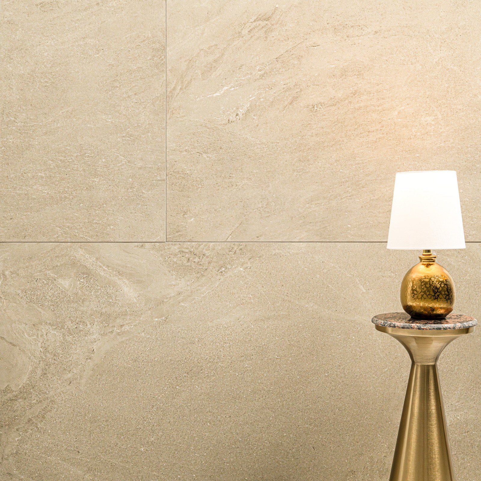 Ackland AKNPTNOR24X48-CA Norrin Cinder 24 in. x 48 in. Quartzite – Off White