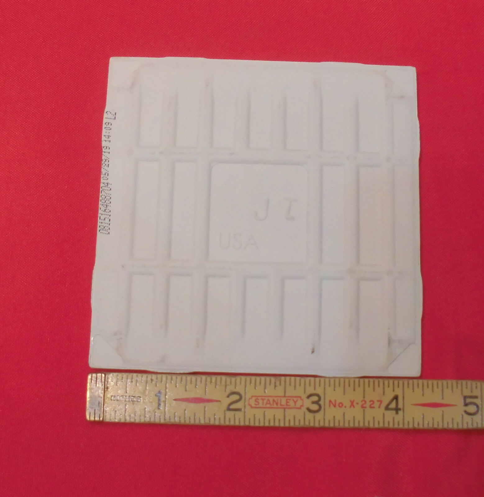 1 pc. Daltile; RESTORE Bright White; Glossy Ceramic Tile 4-1/4″ X 4-1/4″ New