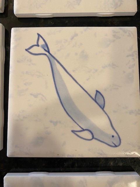 Decorative Wall Tile – Ocean Themed 12 Tiles