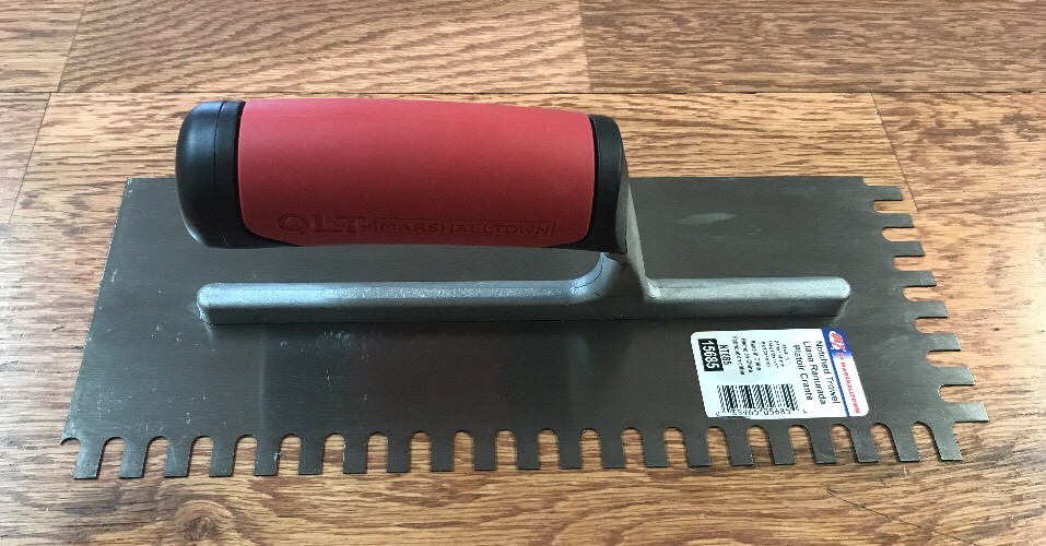 Marshalltown 11” Tile Flooring Trowel 1/4″ x 1/2″ x 1/4″