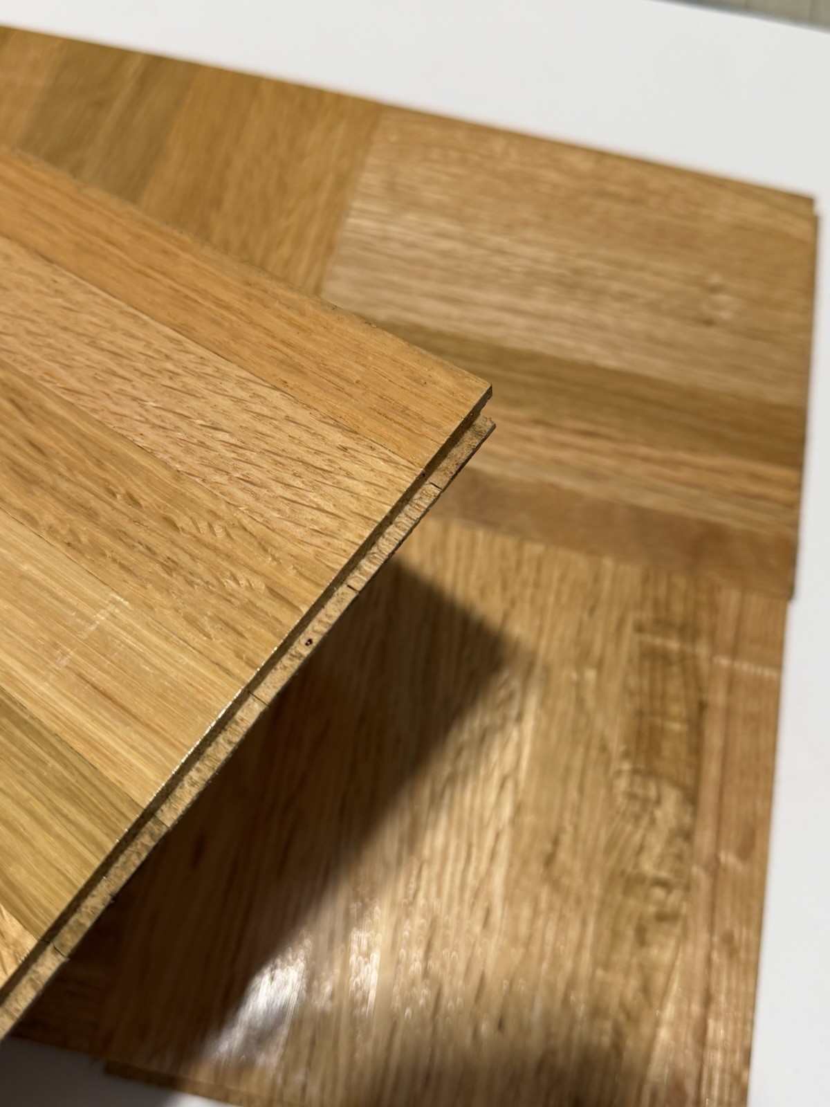 Oak Parquet Flooring HARTCO NATURAL 12x12x5/16: 10 Tiles (10 Sq Ft)