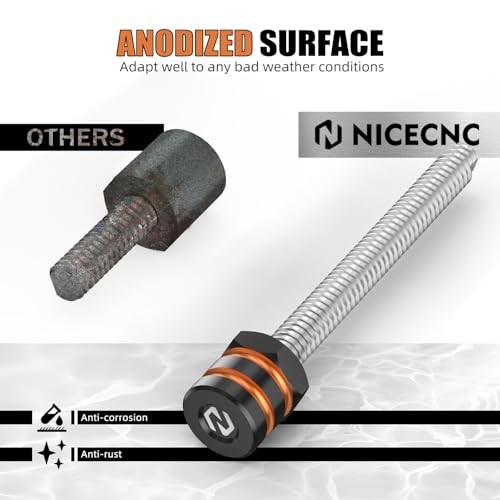 Orange Fairing Trim Screws Windshield Mounting Nails Compatible with orange