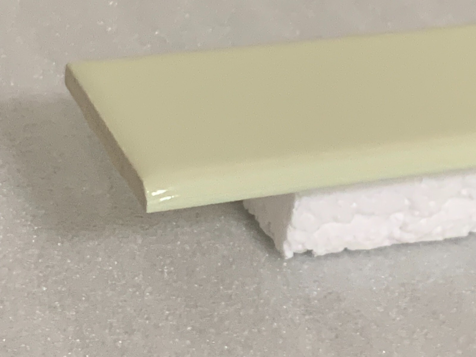 Vintage US Ceramic S 4269 Tile 2″ x 6″ Honeydew U-712 Gloss