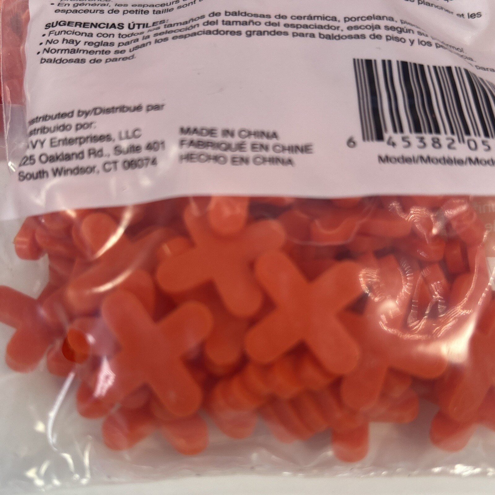 Tavy Basix | Cross Tile Spacers | 1/4in- 6mm | 500 Pc. Five Pack | New