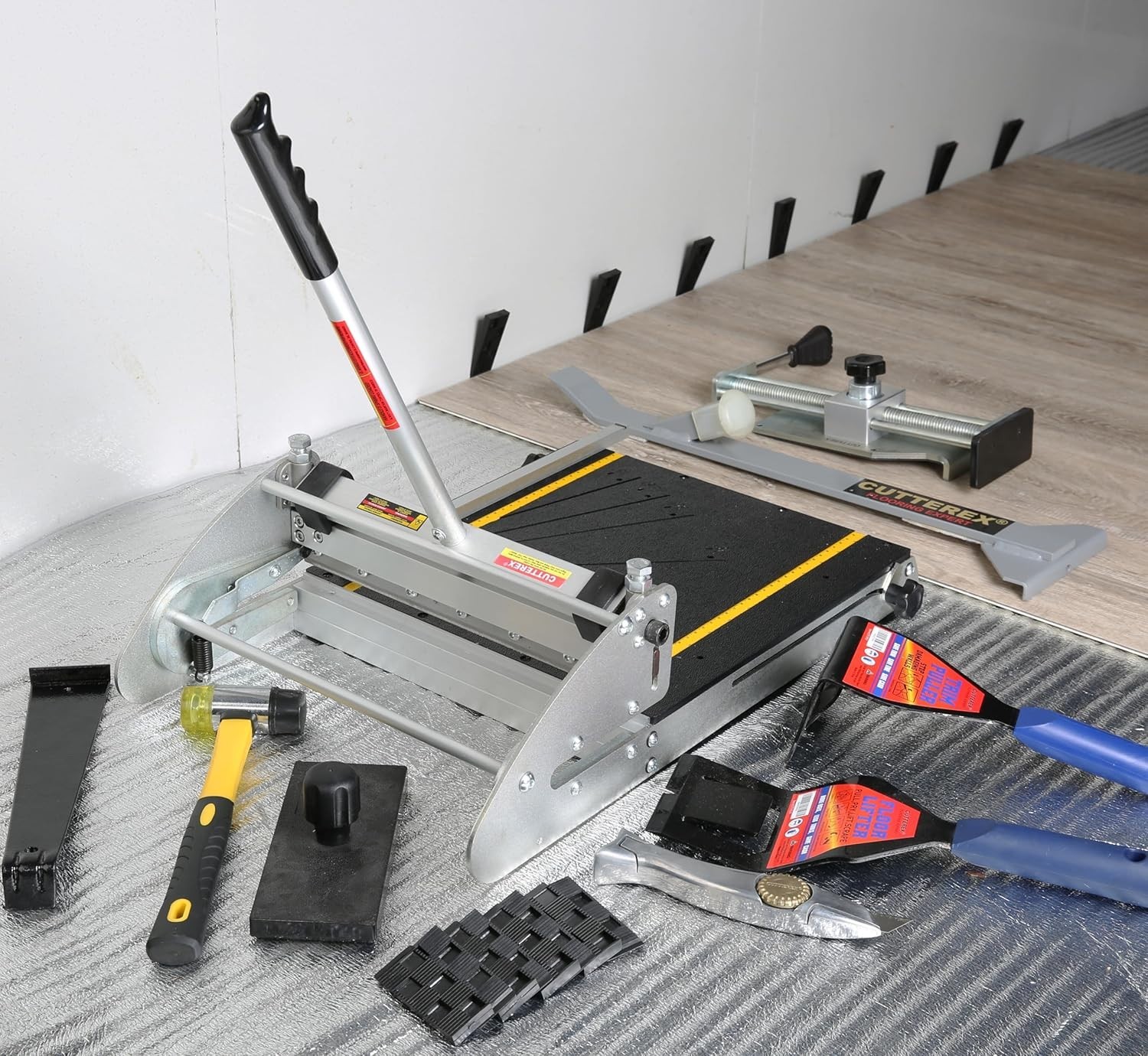 Floor Cutter for VCT, LVT, PVC, Rubber Floor and Rigid Core VINYL Plank
