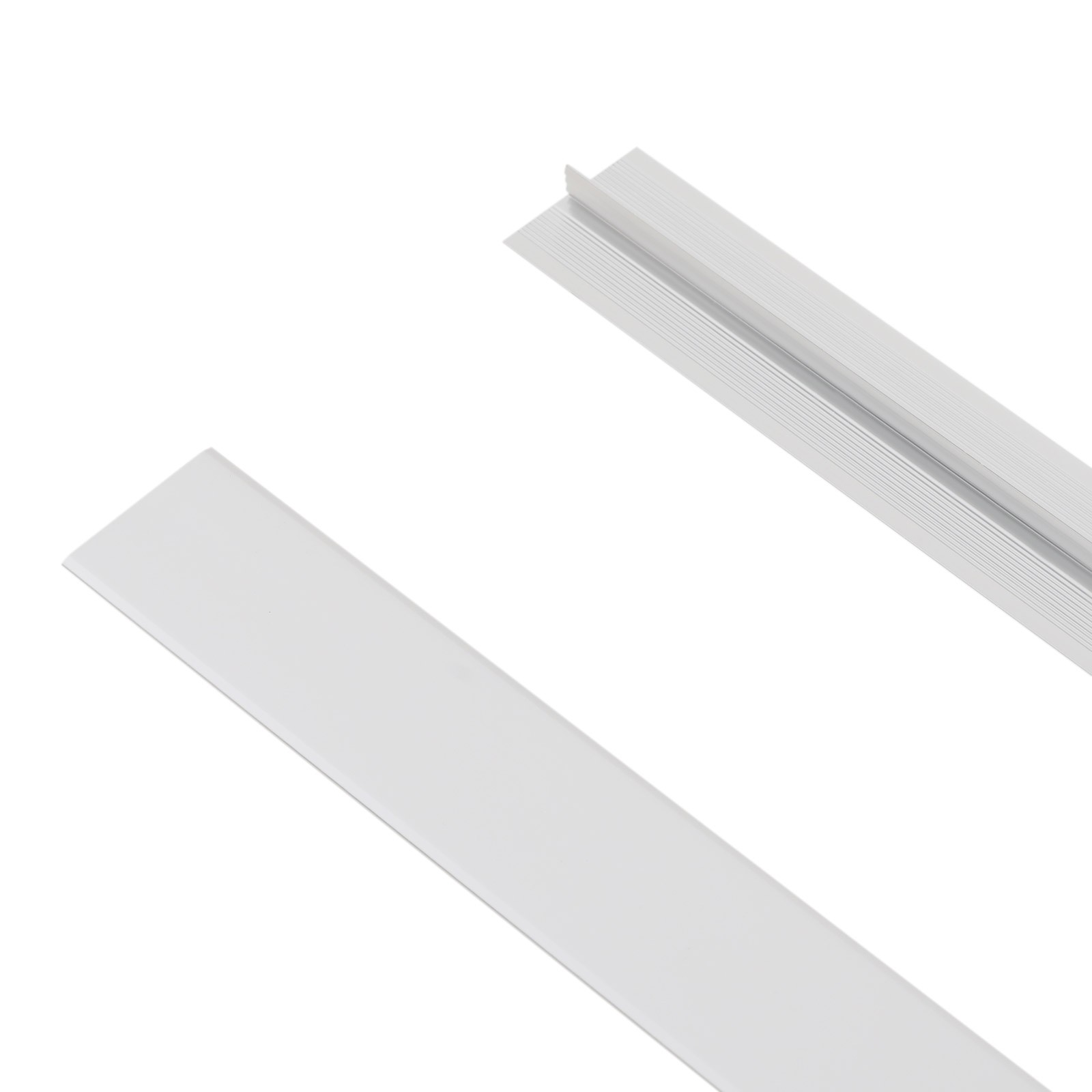 10Pcs Floor Edge Trims for Joining Floor Gaps T Molding Floor Transition Strips