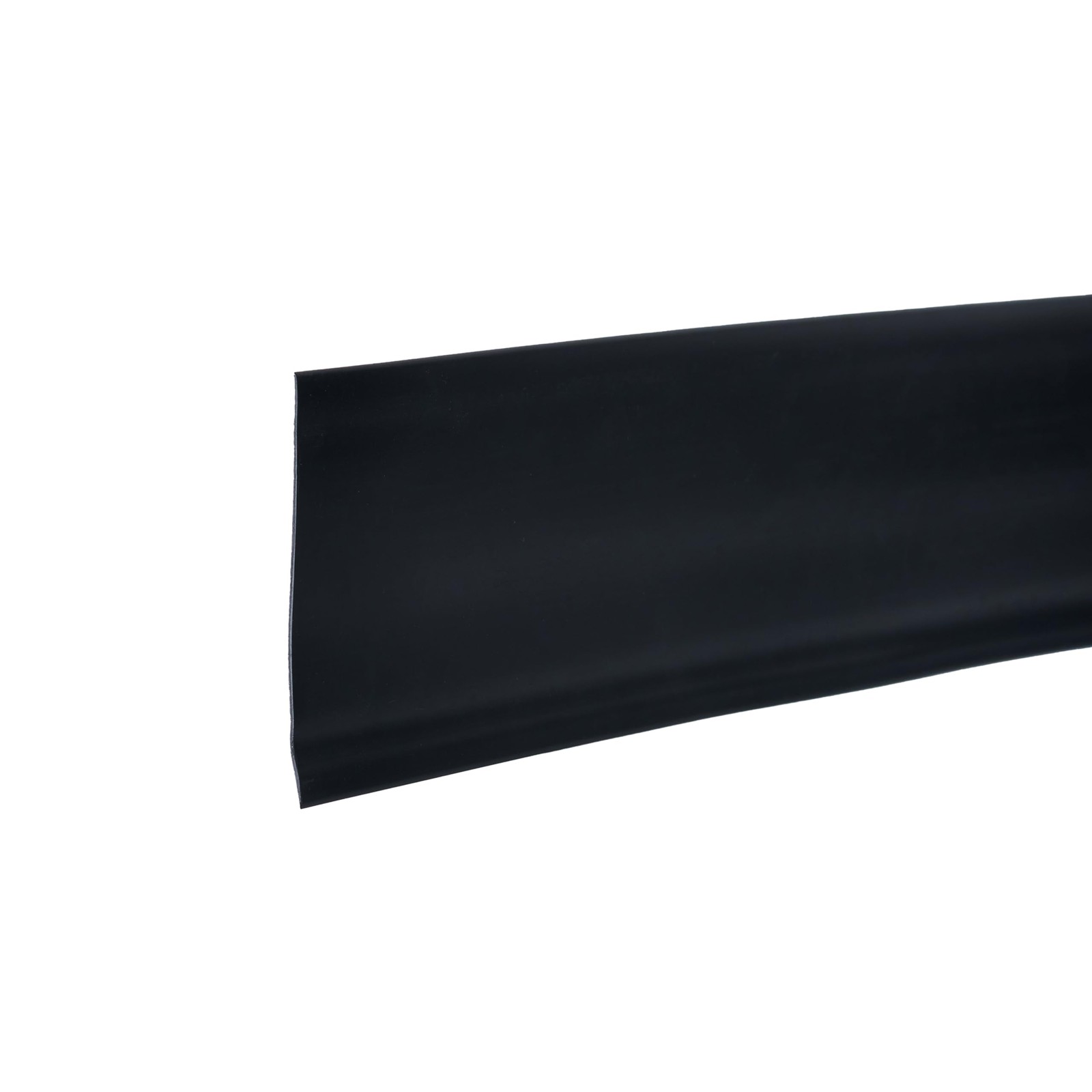 M-D Building Products 4in x 120ft Vinyl Wall Base Black Flexible Dry Back Moldin
