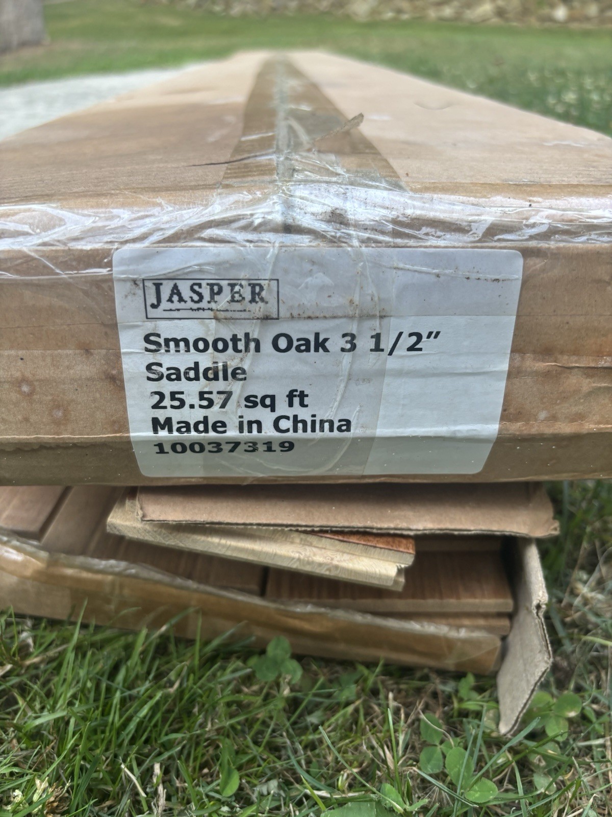 Jasper Hardwood Flooring Smooth Oak Pre finished Hardwood Flooring Approx 40sqft