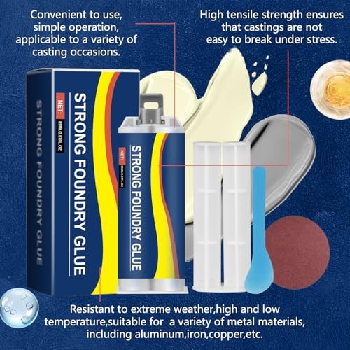 Strong Foundry Glue,Metal Repair Glue,High Temperature Resistant Casting