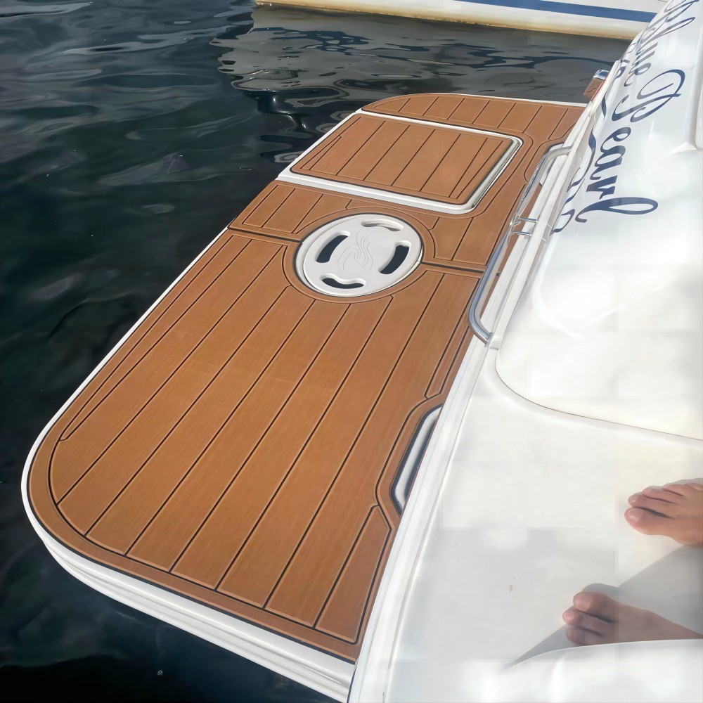 2003 Sea Ray 260 Sundancer Swim Platform Pad – SeaDek Style EVA Boat Flooring