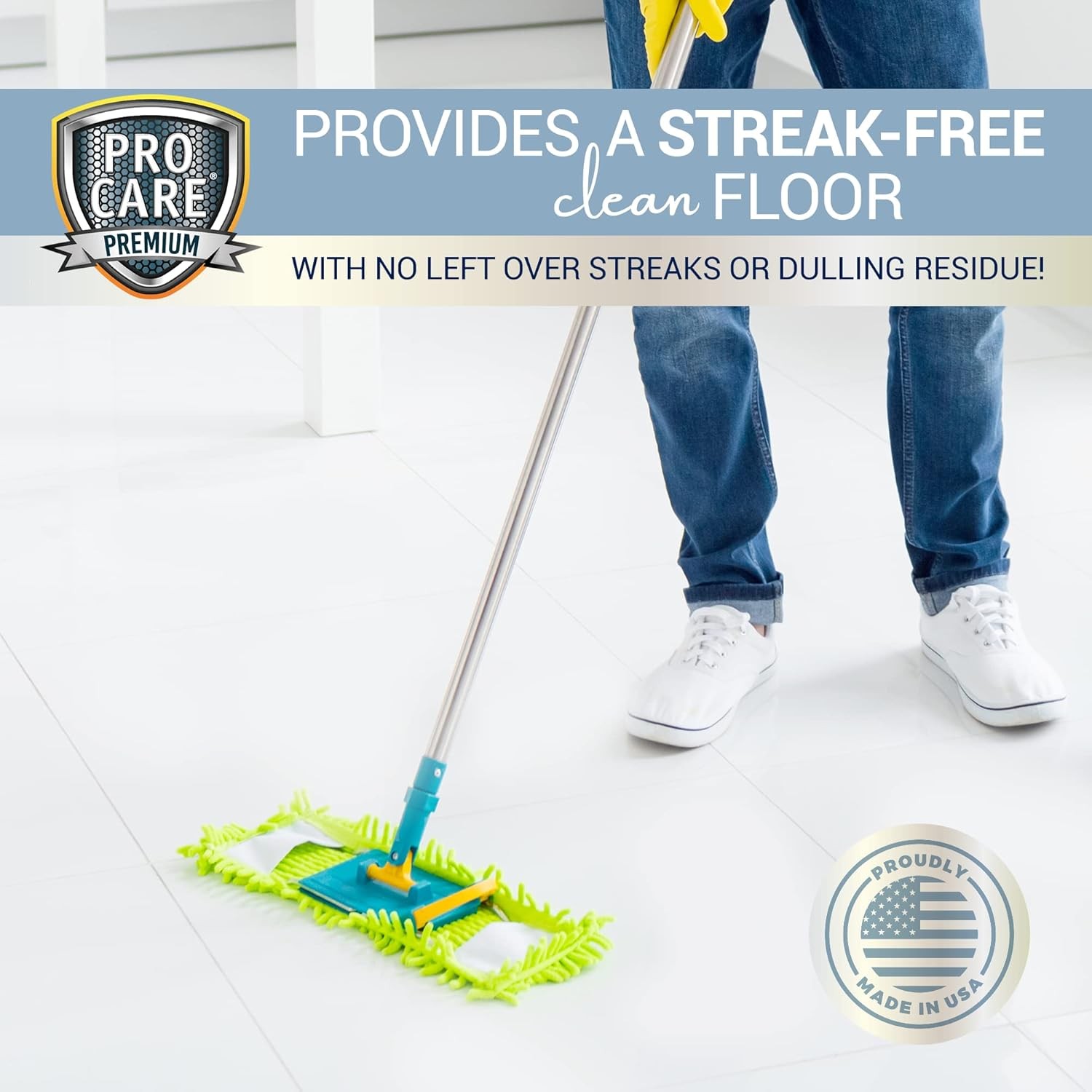 ProCare Floor Cleaner (Made in USA) | Tile, Stone, Laminate, Vinyl & Natural �