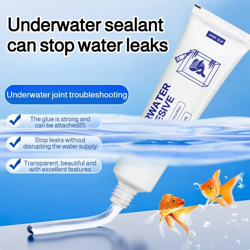 Water Pipe Sealant Adhesive Waterproof Plugging Glue Aquarium Leak Repair Agent
