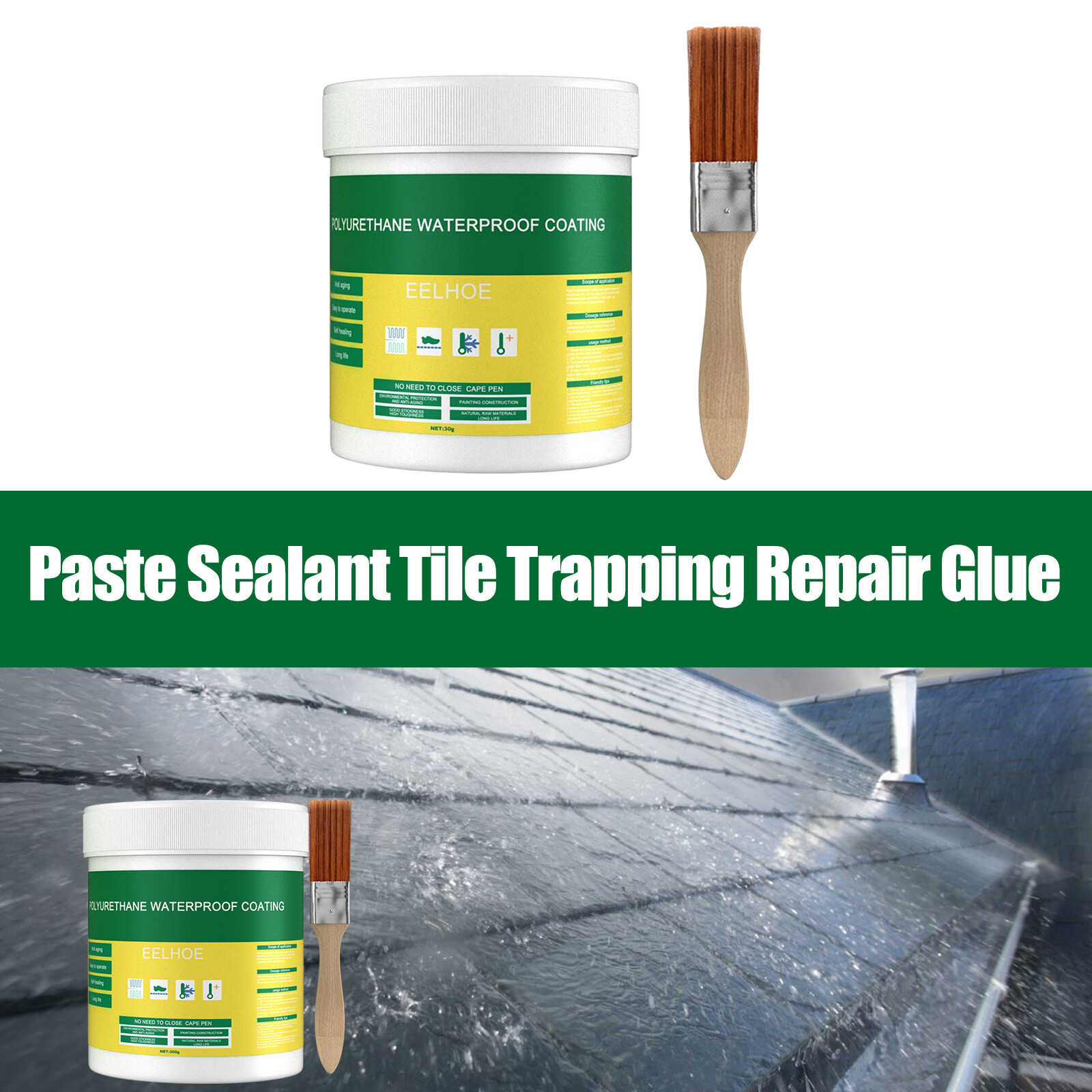Home Waterproof Invisible Paste Sealant Tile Trapping Repair Polyurethane Glue