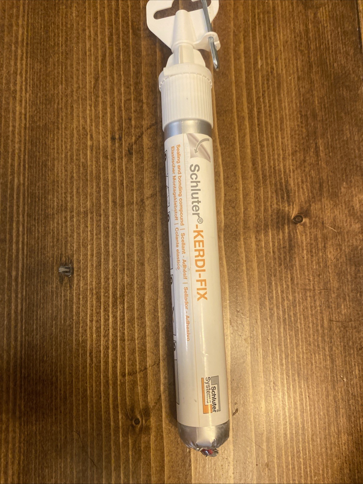 Schluter KERDI-FIX – 3.38 Oz – Bonding Compound – Grey (NEW) (D8)