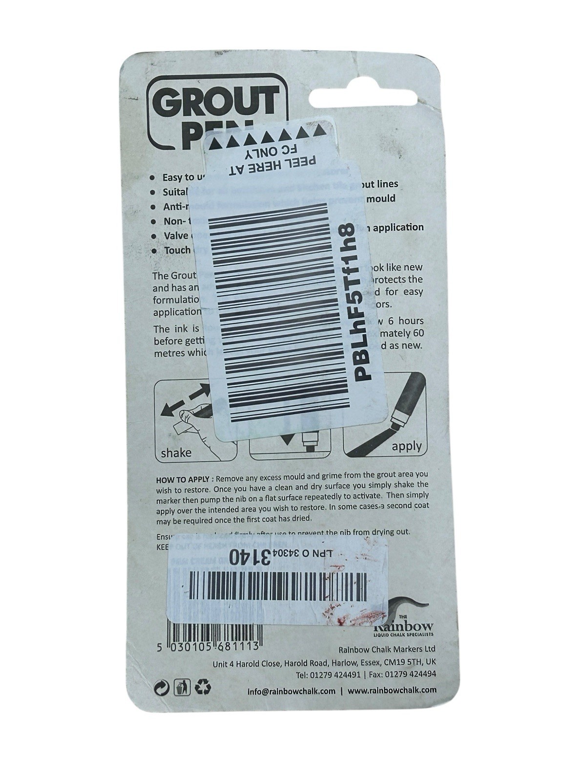Grout Pen Cream Tile Paint Marker Waterproof Grout Paint Pen Tile Grout Coloran