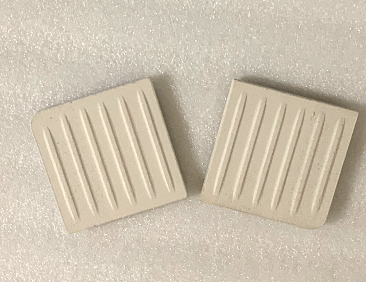New Florida Pearl#719 Matte 2″ x 2″ Flat Surface Bullnose Corner *Shade 556*
