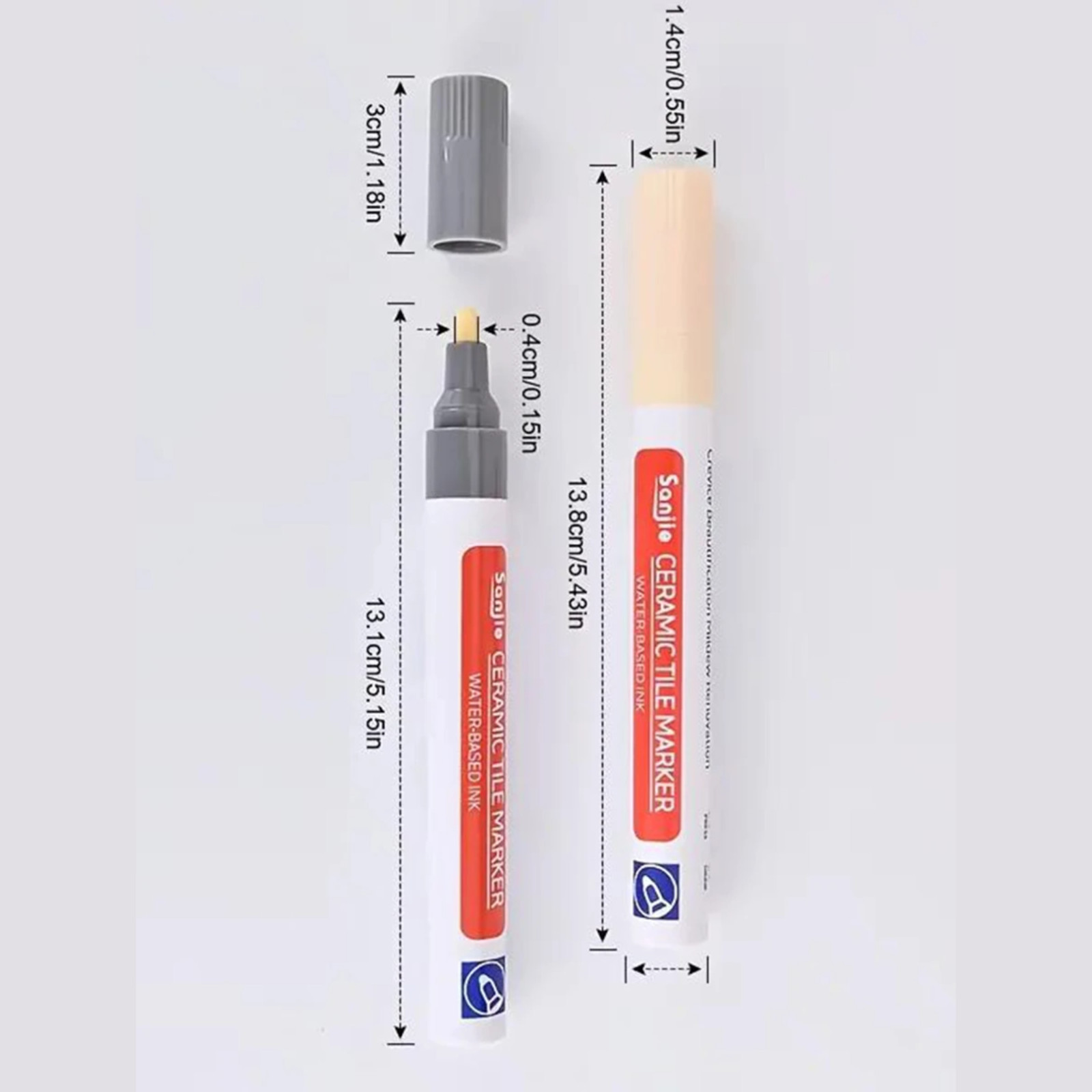 Grout Pen Waterproof Tile Gap Repair Paint Marker Mouldproof Filling Agents