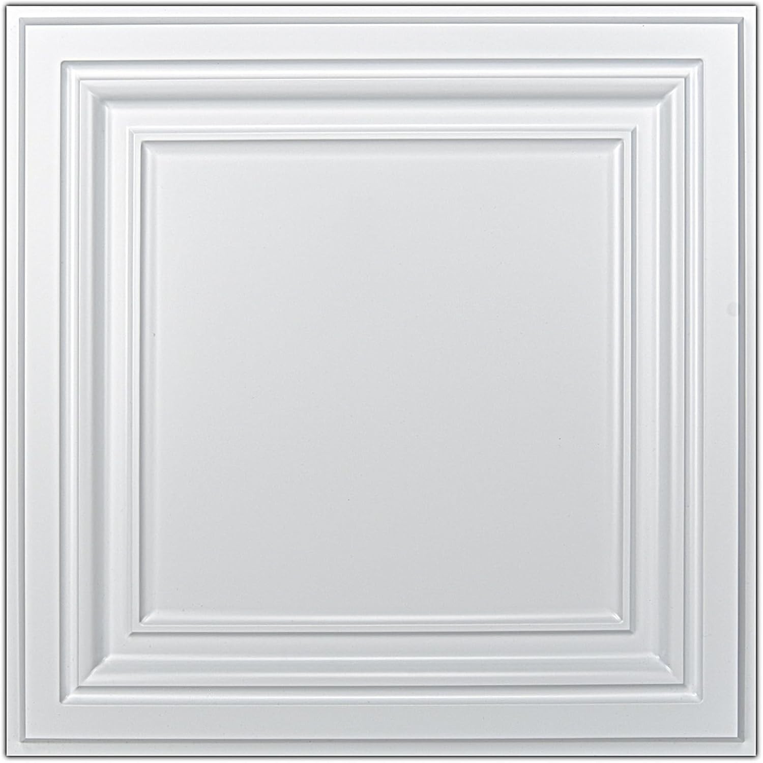 PVC Ceiling Tiles 24-Pack – Water & Corrosion Resistant