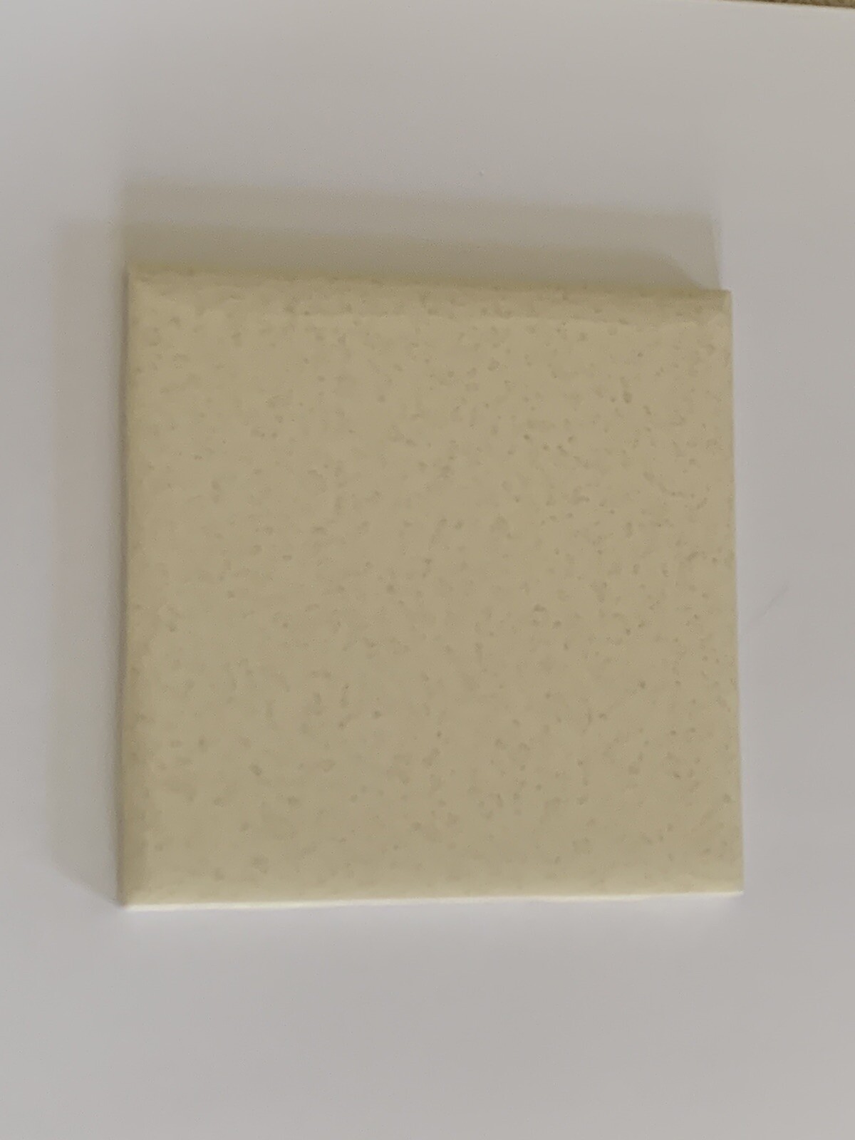 Lot of 30 Vintage Ceramic Cambridge Tiles 4 1/4″ Beige Speckle Glossy