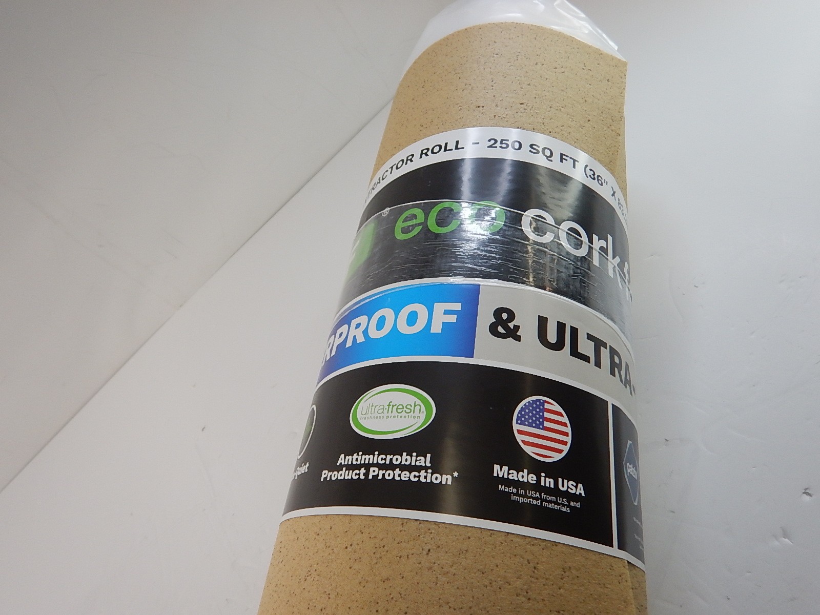 Eco Cork Foam Floor Underlayment – Floor Padding for Vinyl Plank Flooring